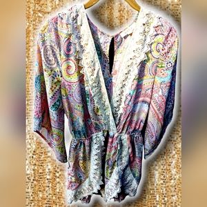 ILLA ILLA | Pastel paisley romper